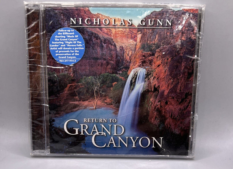 Return to Grand Canyon [Audio CD] Gunn, Nicholas 1999 Earthtone Records USA - Darktower Media