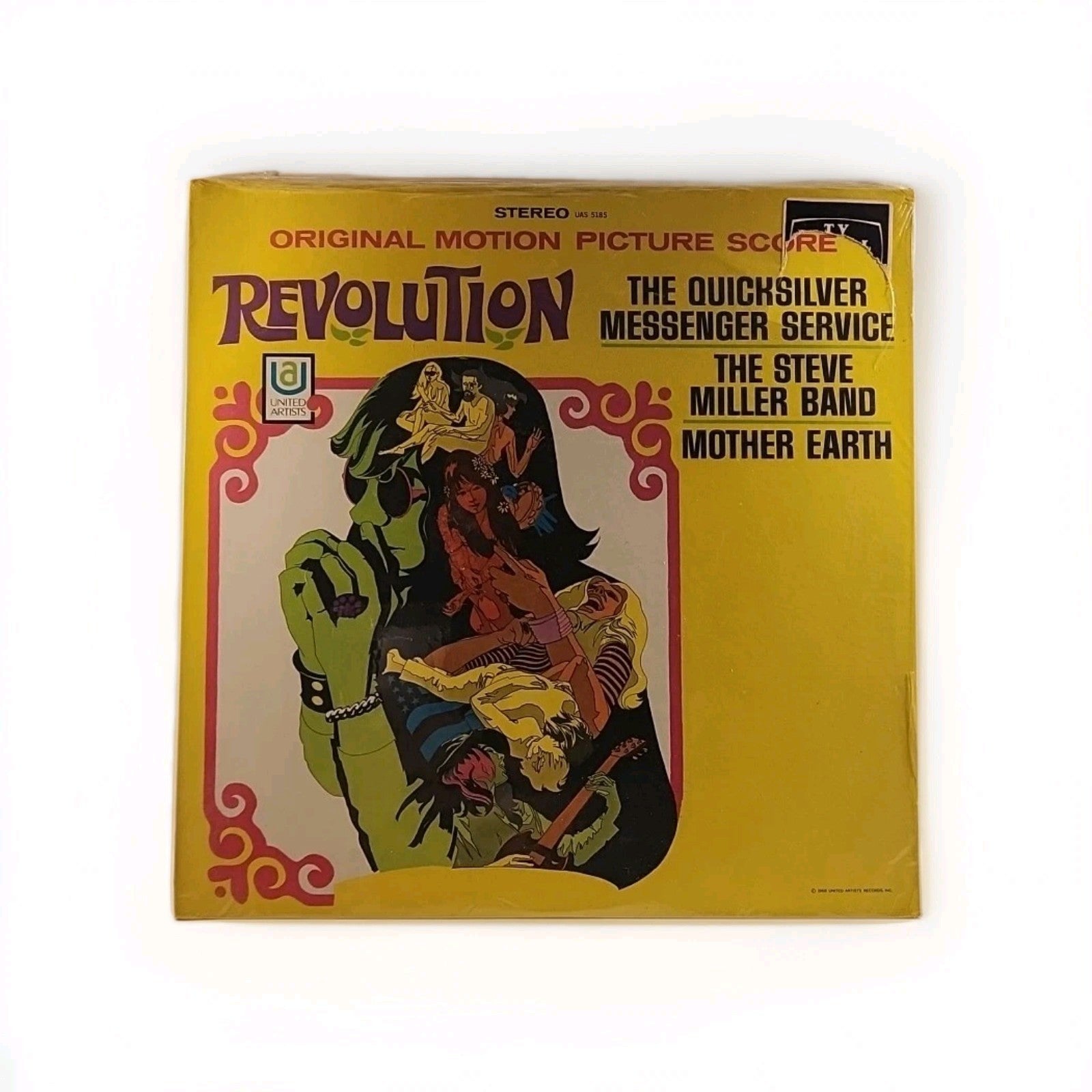 "Revolution" Original Motion Picture 1968 Vinyl LP USA Sealed Torn Shrink r115 - Darktower Media