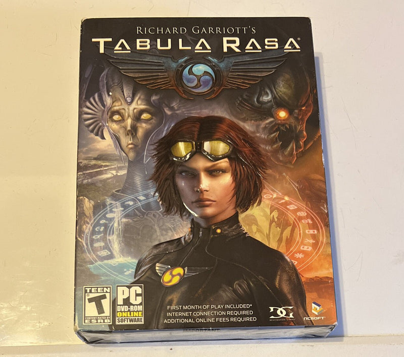 Richard Garriott's Tabula Rasa - PC DVD Computer game Complete Brand New sealed - Darktower Media