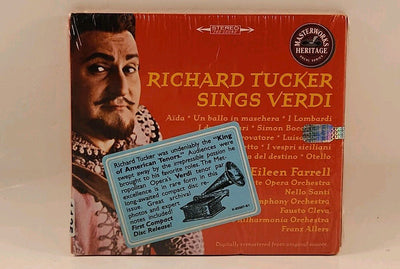 Richard Tucker Sings Verdi [Audio CD] Richard Tucker Sony Holland r1s10 1125