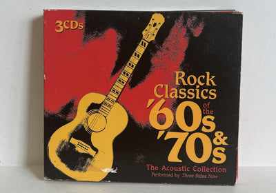 Rock Classics of the '60s & '70s: The Acoustic Collection by Three Sides Now vg