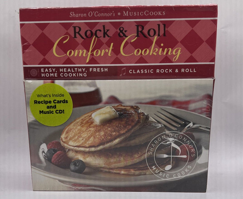 Rock & Roll Comfort Cooking Sharon O'Conner's Music Cooks Recipe Cards and CD - Darktower Media