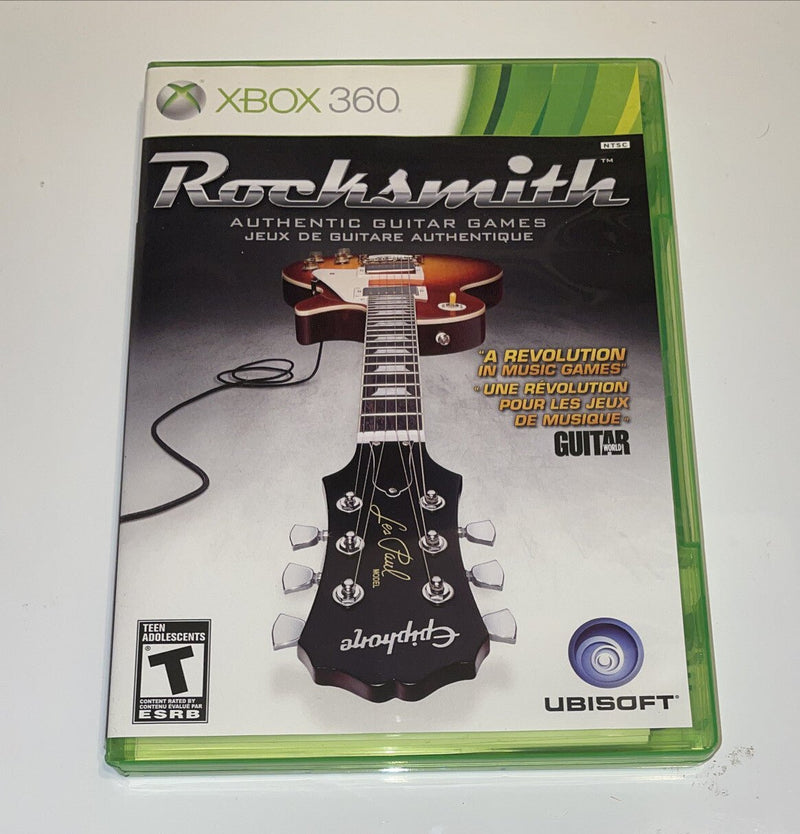 Rocksmith (Microsoft Xbox 360, 2011) Cables not included - Darktower Media