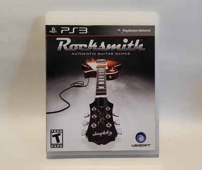 Rocksmith (Sony PlayStation 3, 2011) with stickers No manual EUC r1s7 0755
