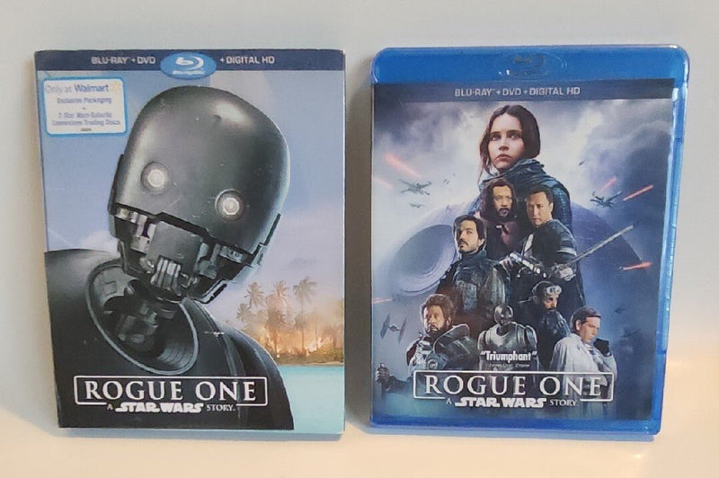Rogue One: A Star Wars Story (Blu - ray+DVD+Digital, Walmart Exclusive) USA - Darktower Media