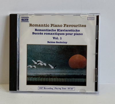 Romantic Piano Music 1 by Balalzs Szokolay (CD, 1993) HNH Germany NM