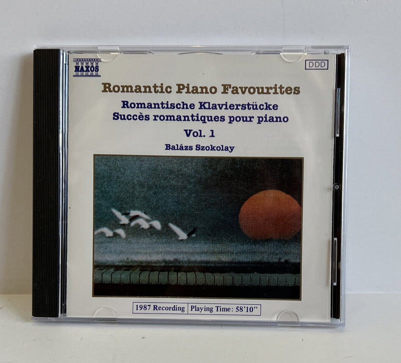 Romantic Piano Music 1 by Balalzs Szokolay (CD, 1993) HNH Germany NM - Darktower Media