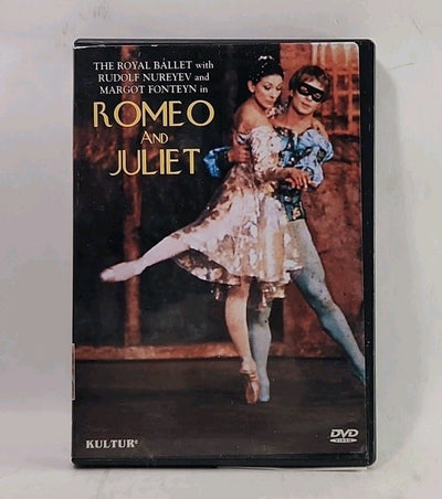 ROMEO AND JULIET - Royal Ballet DVD w/insert - R. Nureyev, M. Fonteyn USA 5087