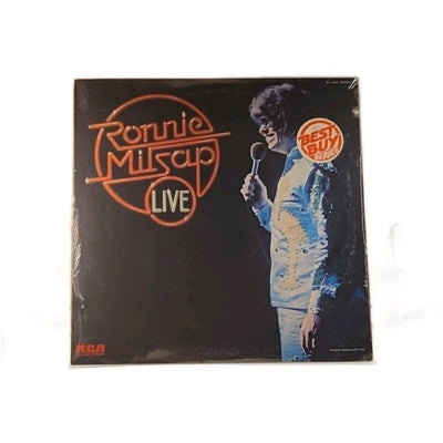 Ronnie Milsap - LIVE Vinyl 12" NEW SEALED Cut-Out Notch AYL1-4255 RCA USA r127