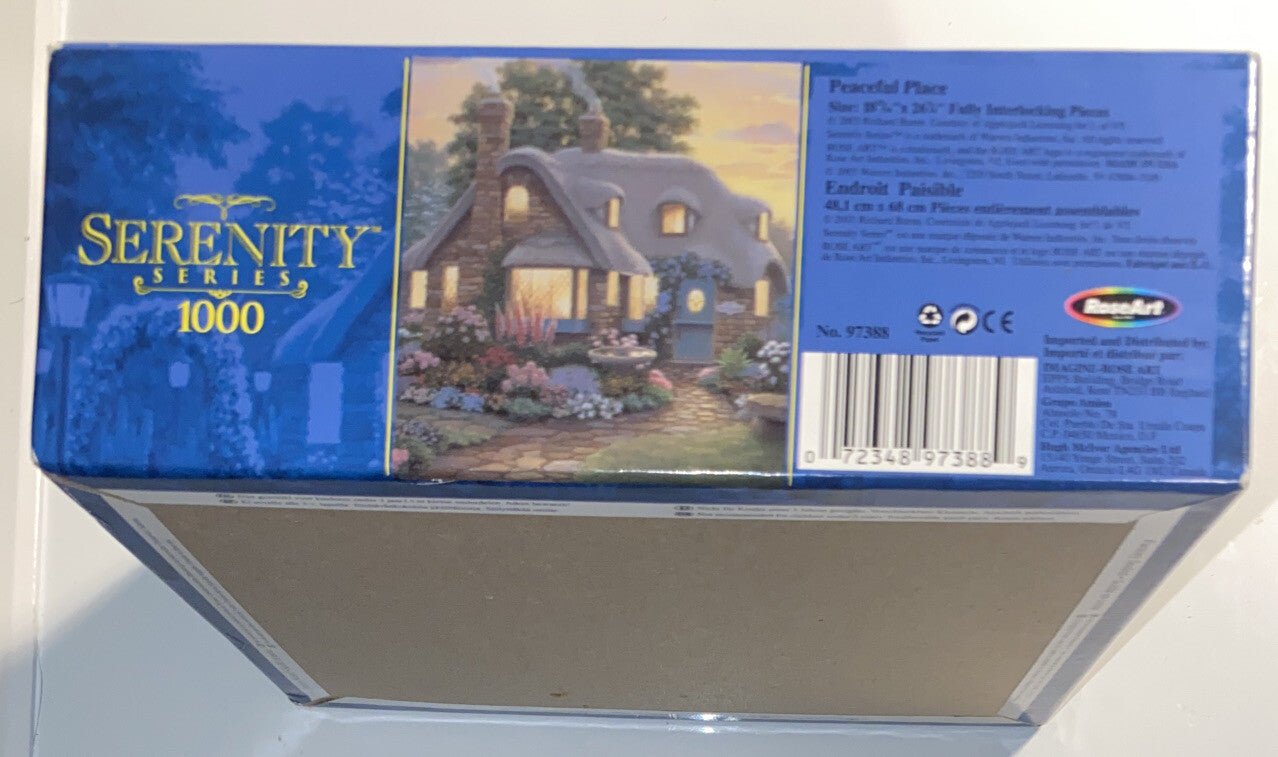RoseArt Serenity Series "Peaceful Place" 1000 piece puzzle NEW - Darktower Media