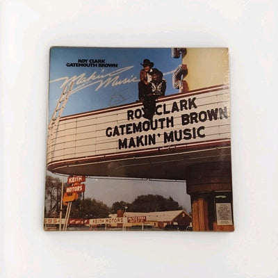 ROY CLARK and GATEMOUTH BROWN LP 12" Vinyl Makin' Music MCA Records 3161 r107