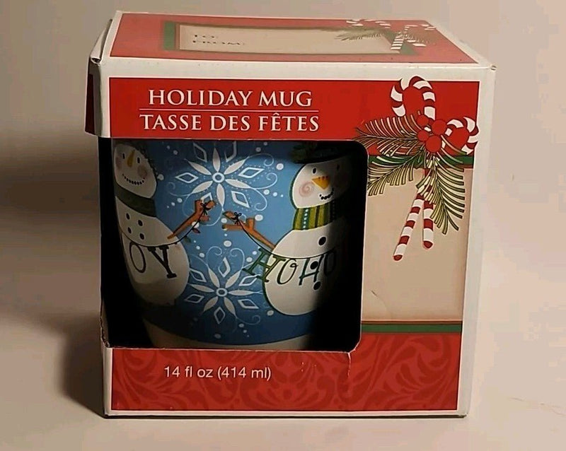 Royal Norfolk Holiday Mug 14 fl. oz. Snowman Design Mug in a Gift Box NEW! - Darktower Media