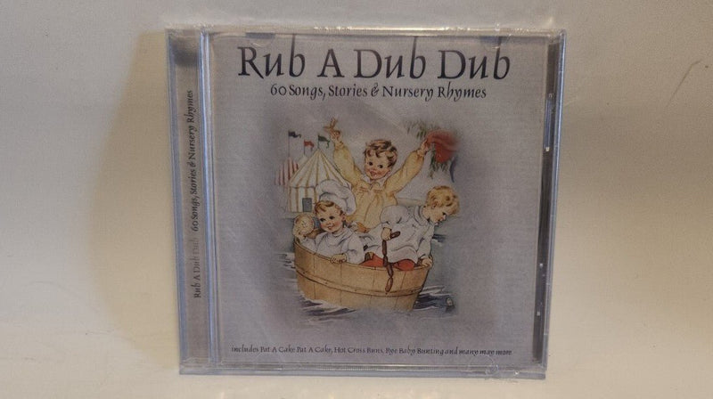 Rub A Dub Dub - 60 Songs Stories & Nursery Rhymes CD. Musicbank UK - Darktower Media