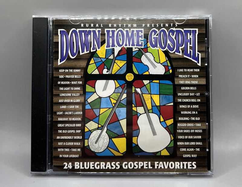 Rural Rhythm Presents Down Home Gospel: 24 Bluegrass Gospel Favorites CD 2002 US - Darktower Media