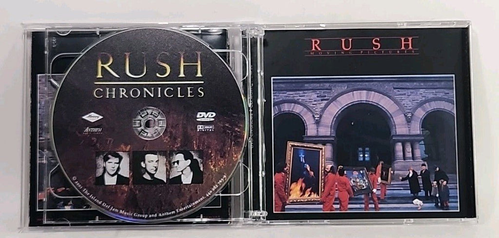Rush: Chronices/Moving Pictures CD/DVD SET RARE OOP Mercury 2002 USA 5221 - Darktower Media