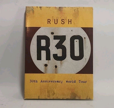 Rush R30: 30th Anniversary World Tour DVD Anniversary Edition WS VG+ 5081
