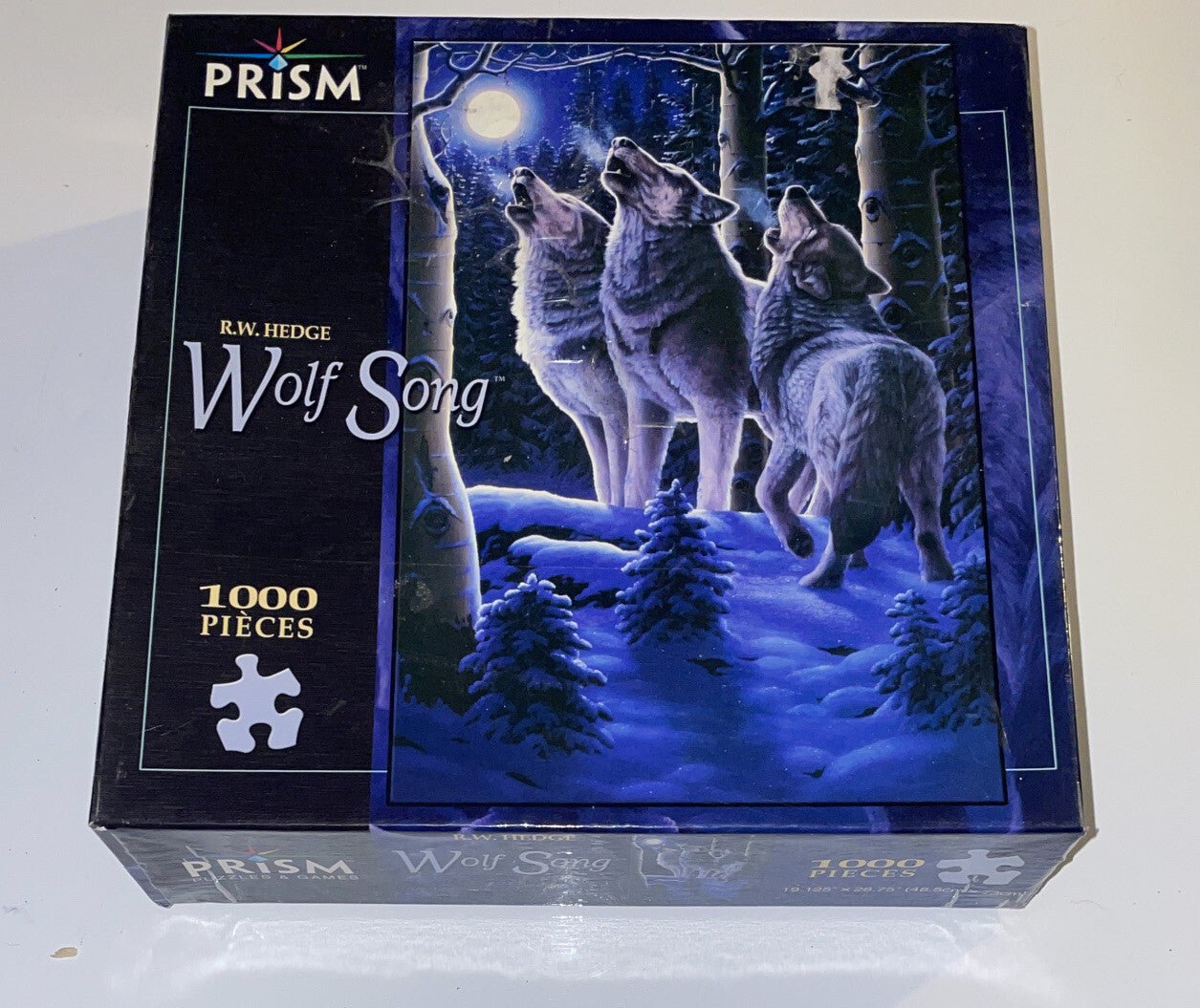 R.W Hedge Wolf Song Prism 1000 Piece Jigsaw Puzzle NEW Sealed - Darktower Media