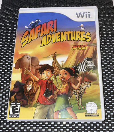 SAFARI ADVENTURES: AFRICA Game Complete - Nintendo Wii r1s8 0846