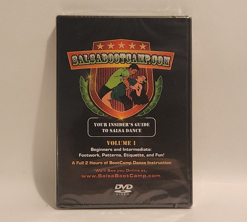 Salsa Boot Camp - Insider's Guide to Salsa Dance Vol. 1 DVD NEW SEALED - Darktower Media