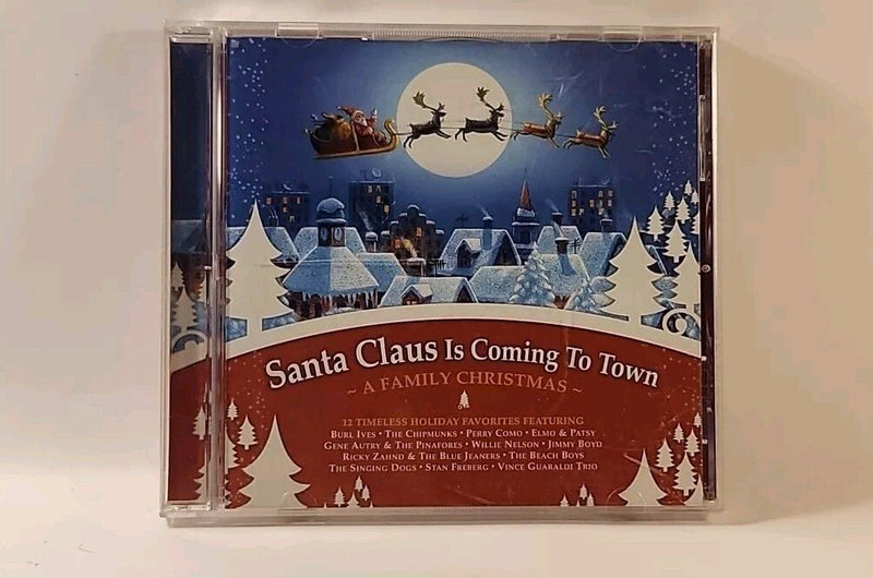 Santa Claus Is Coming To Town CD 2007 A Family Christmas Various Sony USA 4808 - Darktower Media