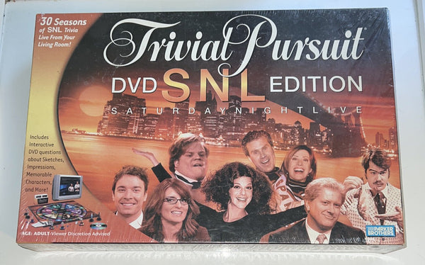 Saturday Night Live SNL Trivial Pursuit Dvd Edition Board Game New Sealed - Darktower Media