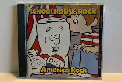 Schoolhouse Rock: America Rock CD, Rhino Kids R2 72614, 1997 USA NEW