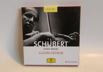Schubert: Violin Works (CD, Nov-2002, 4 Discs, Deutsche Grammophon) EUC UK