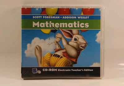 Scott Foresman Mathematics 2004 Teacher's Edition CD Pearson r1s10 1127