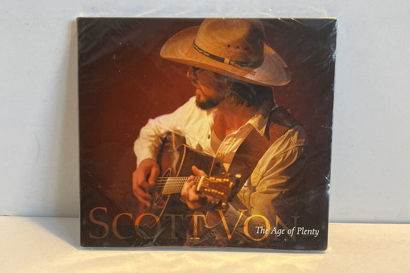 Scott Von: The Age of Plenty CD Indie Folk w1s4 3180 - Darktower Media