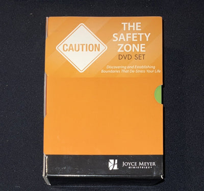 Sealed CAUTION THE SAFETY ZONE 4 DVD Set Establishing Boundaries Joyce Meyer Nm