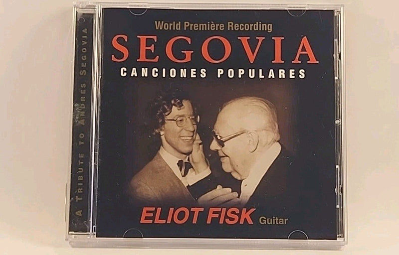 Segovia Canciones Populares by Eliot Fisk (CD, 1996 MusicMasters) USA w1s3 2490 - Darktower Media