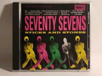 Seventy Sevens-Sticks And Stones CD Christian Rock/Alt. RARE OOP Broken Recs USA