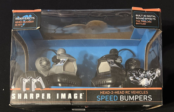 Sharper Image Head - 2 - Head RC Vehicles Speed Bumpers w/ Built - in Sound Effects - Darktower Media