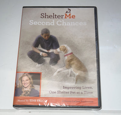 Shelter Me Second Chances Improving Lives One Shelter Pet at a Time DVD NEW