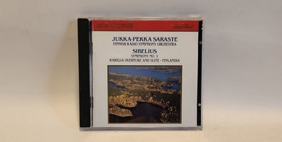 Sibelius by Finnish Radio Symphony Orchestra Jukka-Pekka Saraste RCA USA RARE