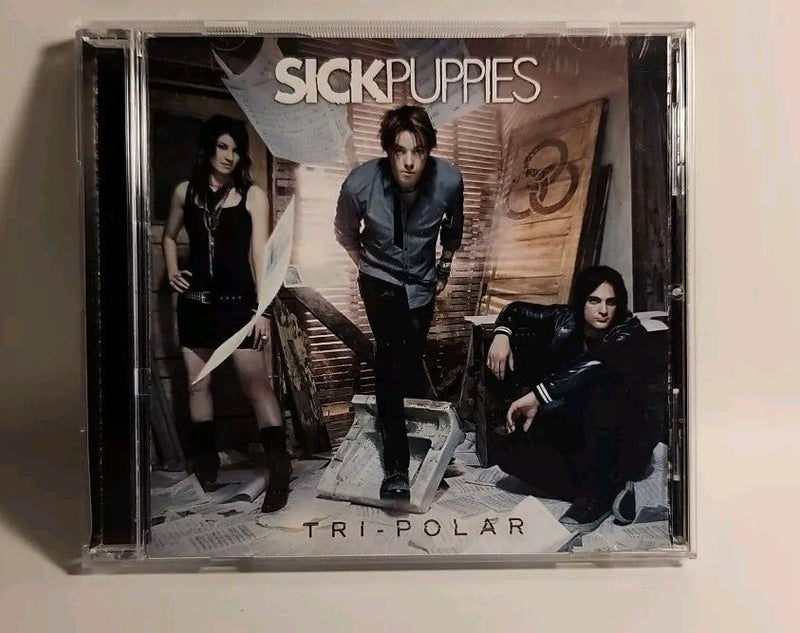 Sick Puppies: Tri - Polar (CD, 2009, Virgin) USA Australian Metal - Darktower Media