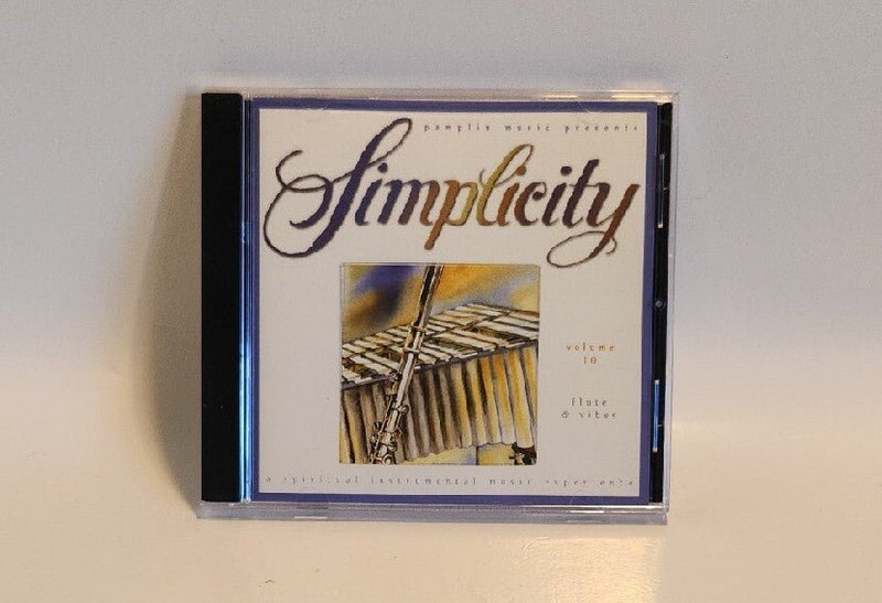 Simplicity, Vol. 10: Flute & Vibes by Various Artists (CD, 2000, Pamplin USA) - Darktower Media