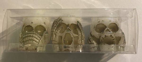 SKULL CANDLES 3 