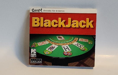 Snap! Blackjack (PC, 2003) Topics Entertainment USA with sleeve