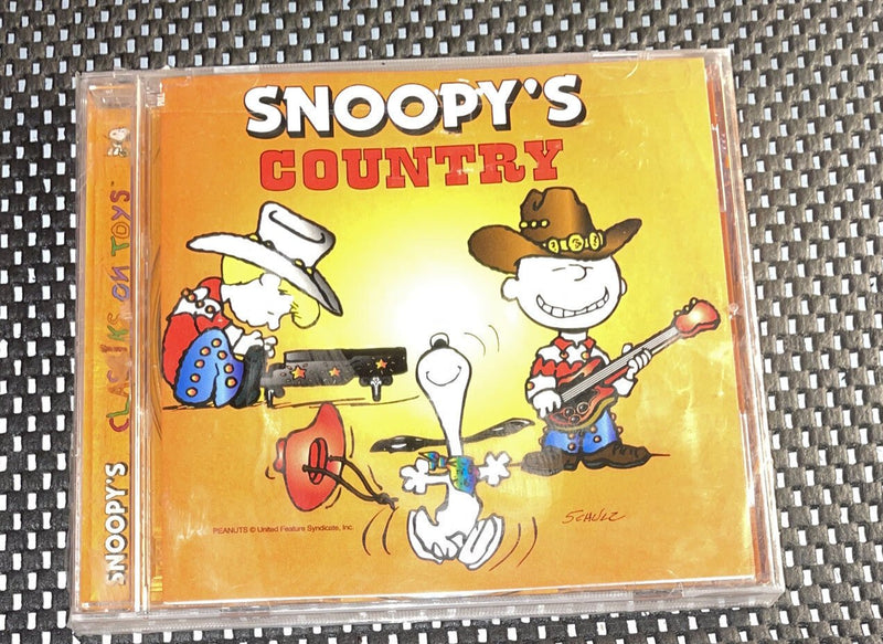 Snoopy's Classiks: Country on Audio CD Album 2000 Factory Sealed Canada - Darktower Media