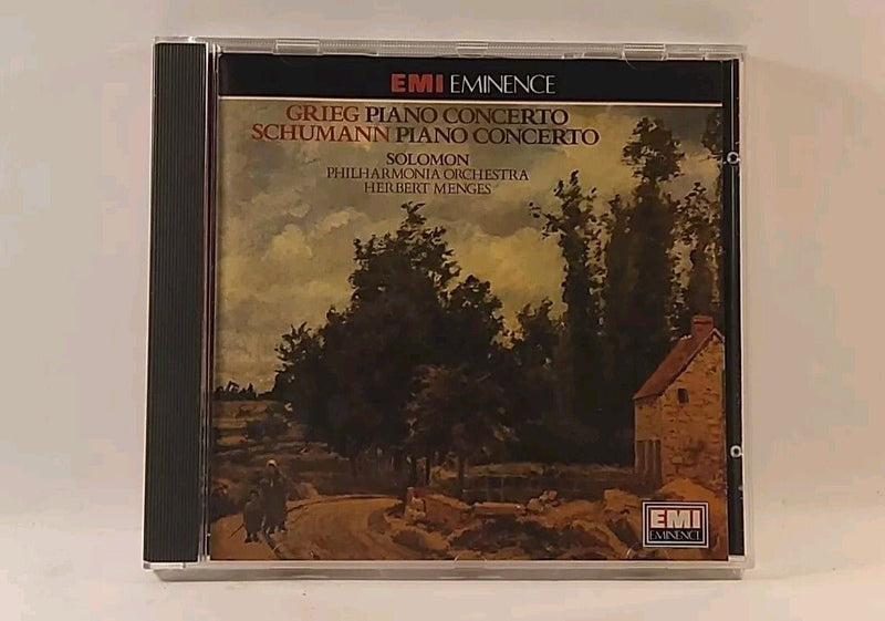 Solomon - Grieg & Schumann : Piano Concertos CD Herbert Menges EMI UK r1s4 465 - Darktower Media