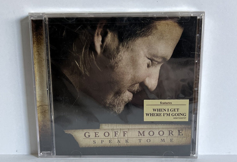 Speak to Me * by Geoff Moore (CD, Jan - 2007, Rocketown) USA NEW - Darktower Media