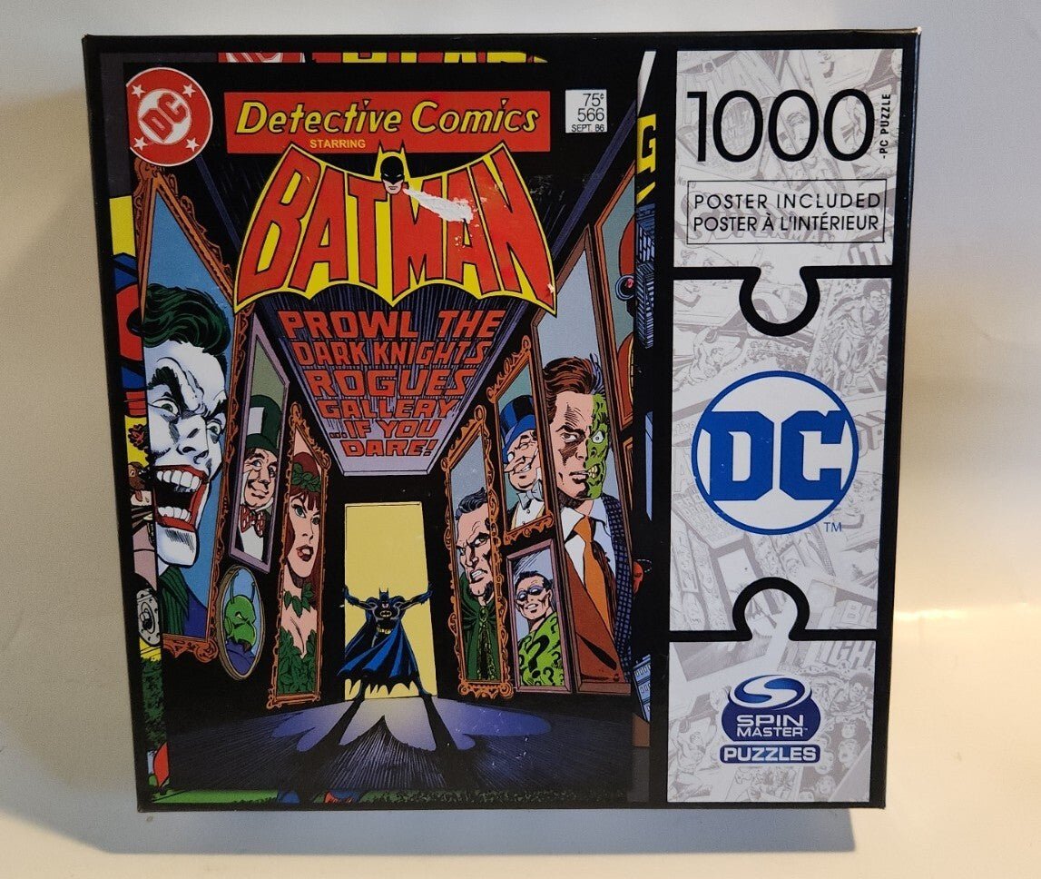Spin Master Detective Comics Puzzle Batman DC 1000 Piece 2022 NIB - Darktower Media