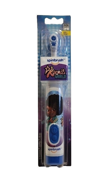 Spinbrush - Karma's World - Kids Electric Toothbrush with Soft Bristles - Darktower Media
