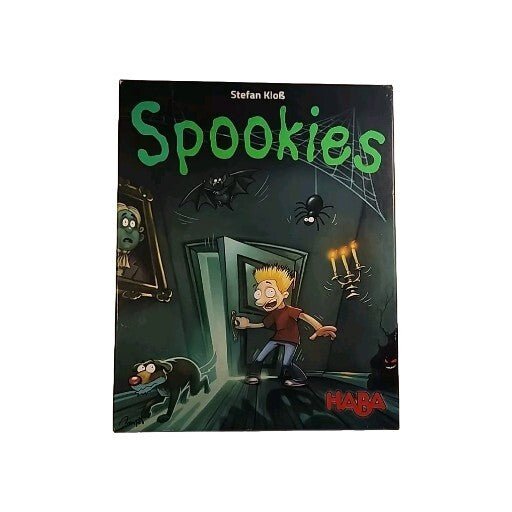 Spookies Haba Stefan Klob Haunted House Board Game German English 2 - 5 Players - Darktower Media