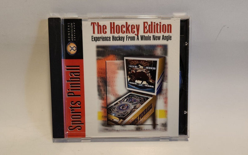 Sports Pinball: The Hockey Edition PC Game 1996 General Edition USA - Darktower Media