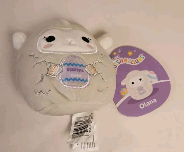 Squishmallows 4” Olana the Lamb Easter Plush NWT - Darktower Media