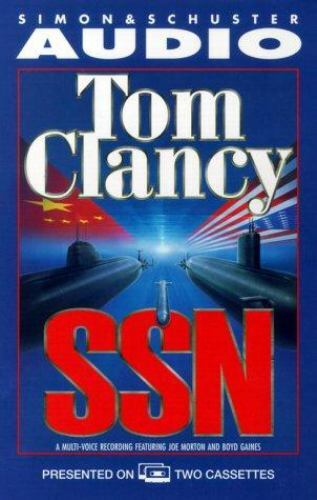 SSN by Tom Clancy (1996, Simon & Schuster Audio Book on 2 Cassettes) - NEW - Darktower Media