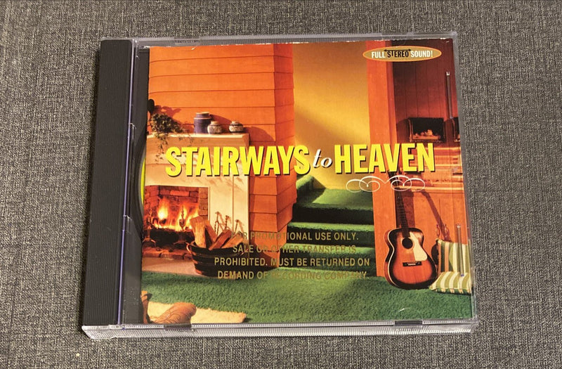 Stairways to Heaven by Various Artists (CD 1992) Led Zeppelin Cover Promo Stamp - Darktower Media