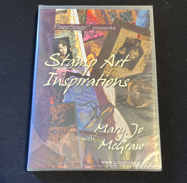 Stamp Art Inspirations With Mary Jo McGraw (DVD, 2009, PageSage) New Sealed - Darktower Media